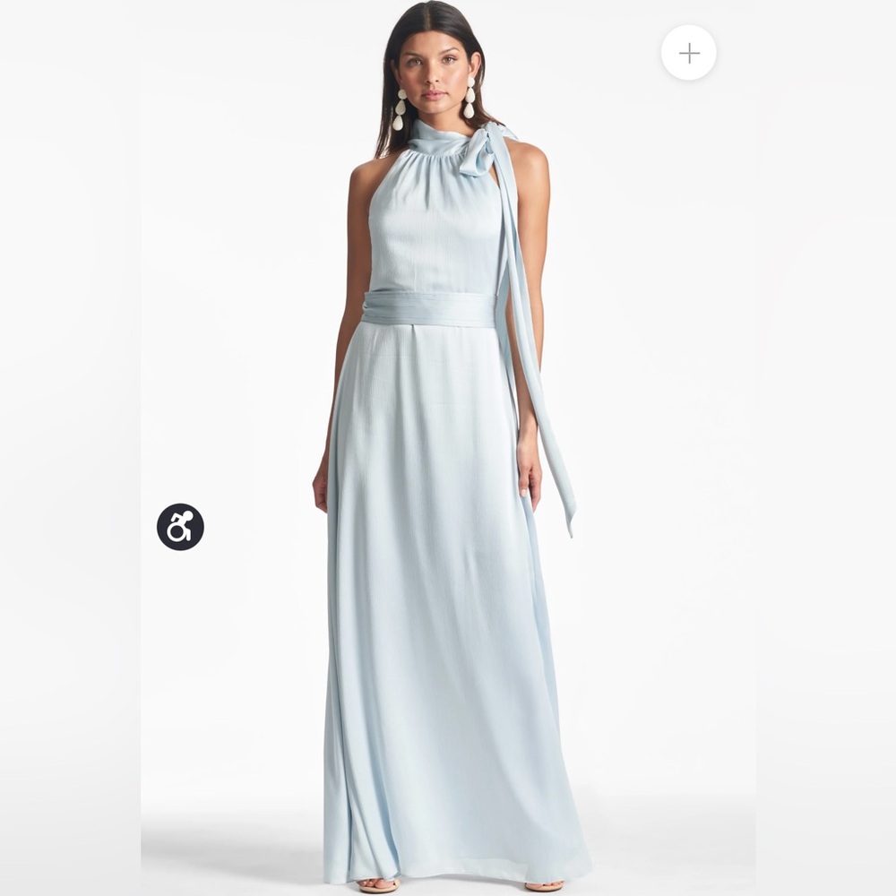 NWT Sachin & Babi Ice Blue Kayla Gown